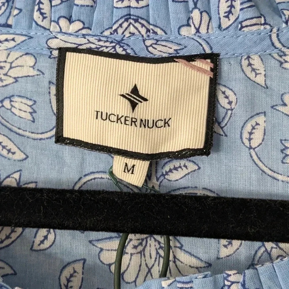 Tuckernuck Tnuck Beach Cornflower Blue Mini Salty Paloma Coverup - Picture 3 of 6